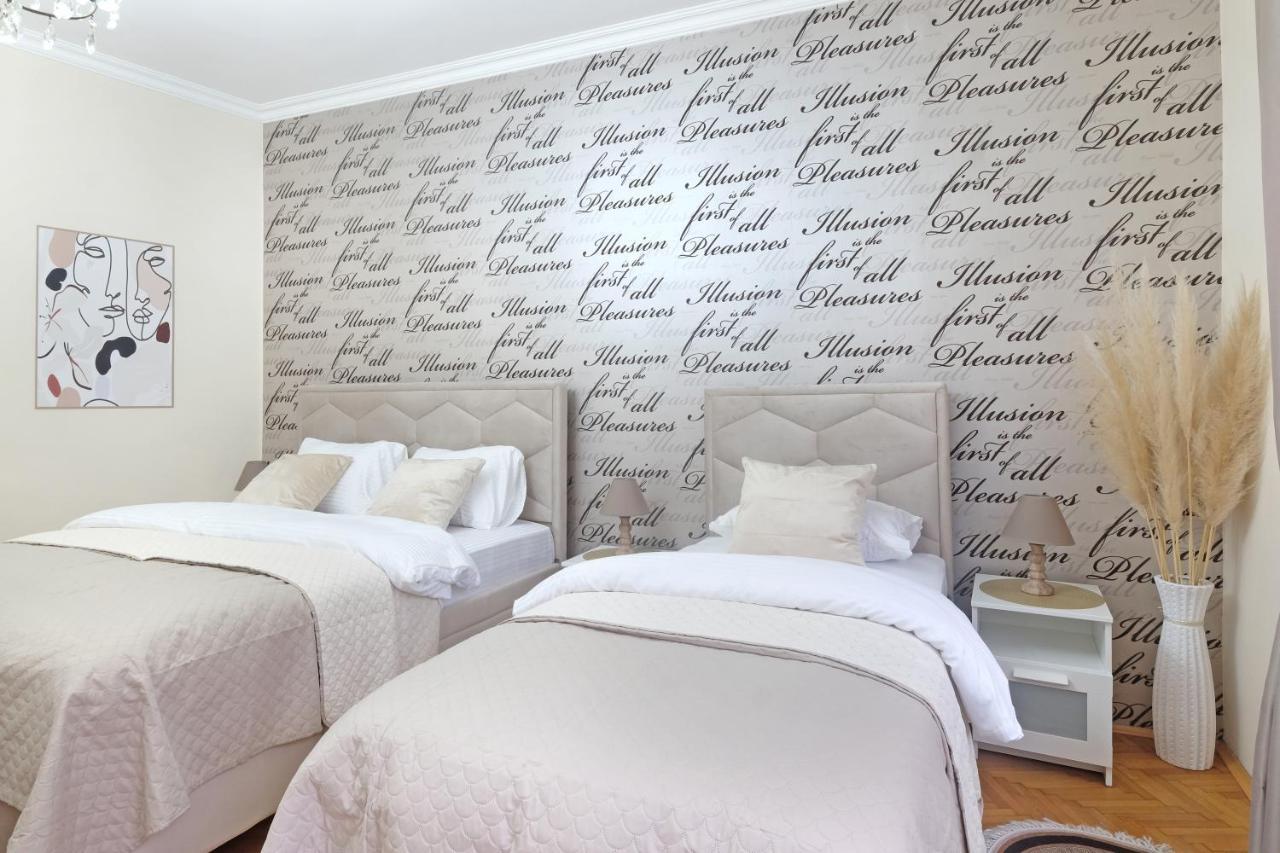 Illusion Downtown Apartment Belgrad Exteriör bild