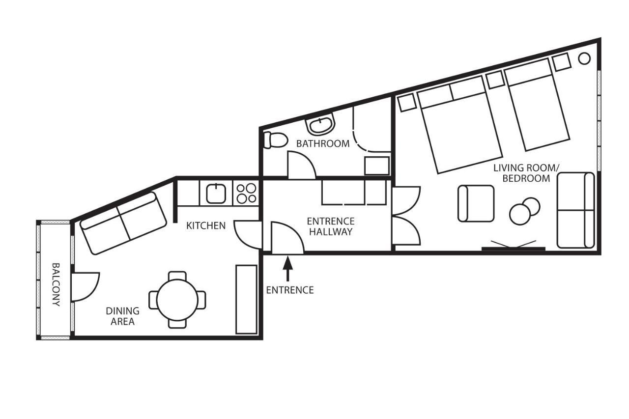 Illusion Downtown Apartment Belgrad Exteriör bild