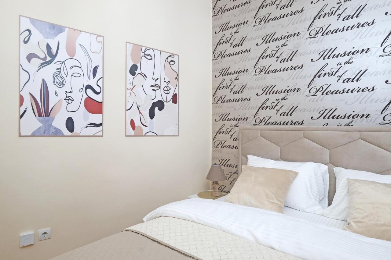 Illusion Downtown Apartment Belgrad Exteriör bild